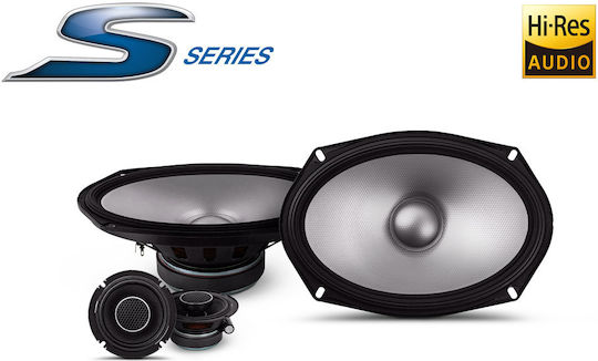 Alpine Set Auto-Lautsprecher S-Series mit 85W RMS (2 Weg)