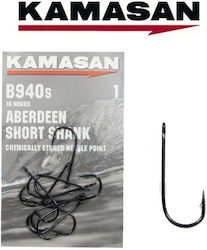 Kamasan Short Shank Aberdeen Angelhaken No4 B940S