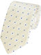 Epic Ties Men's Tie Silk Printed in Yellow Color