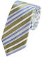 Epic Ties Men's Tie Silk Printed in Green Color