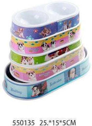 Plastic Bowls Dog Food (Various Colors)