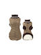 Glee Strickpullover Hund in Braun Farbe XL 38x38cmx38cmcm.