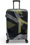 Olia Home Large Travel Suitcase From Durable PC with 4 Wheels Height 80cm.