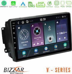 Bizzar Sistem Audio Auto pentru Mercedes-Benz Clasa G 1999-2004 (Bluetooth/USB/WiFi/GPS/Android-Auto) cu Ecran Tactil 9"