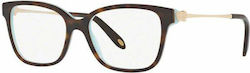 Tiffany & Co Plastic Eyeglass Frame Brown TF2141 8134 Tiffany & Co Plastic Eyeglass Frame Brown TF2141 8134