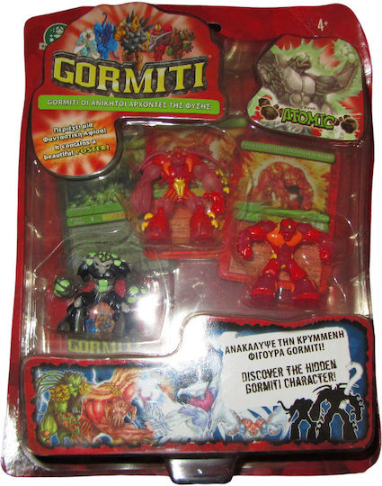 Giochi Preziosi Miniatur-Spaßspielzeug Helden Gormiti Atomic 4 Mehrfach (null)