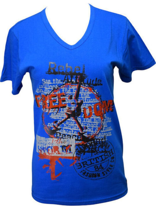 Bodymove Athletic T-shirt Blue