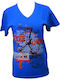 Αθλητικό T-shirt Μπλε
