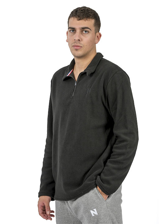 Energy Men's Long Sleeve Blouse Black