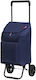 Shopping Trolley Blue 30x36x94cm