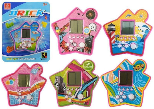 Tetris Star Electronic Children's Handheld Console (Various Designs/Assortment of Designs) 1pc