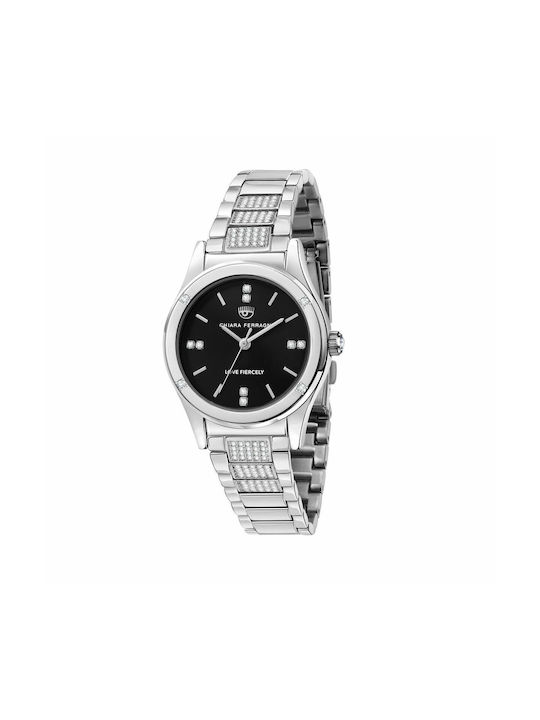 Chiara Ferragni Watch with Silver Metal Bracelet