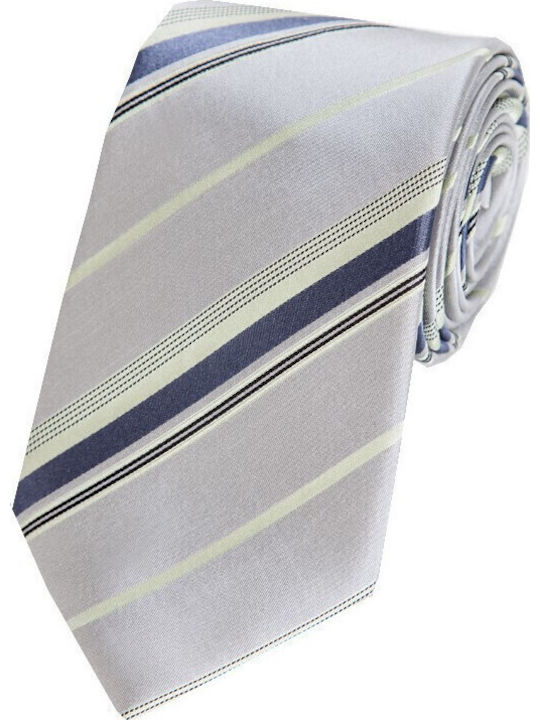 Epic Ties 0082 Men's Tie Silk Printed in Gray Color