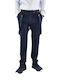 Hose Chino Elastisch Blue