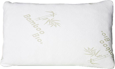 Herzberg Royalty Comfort Bamboo Μαξιλάρι Ύπνου Polyester Μαλακό 50.8x76.2cm