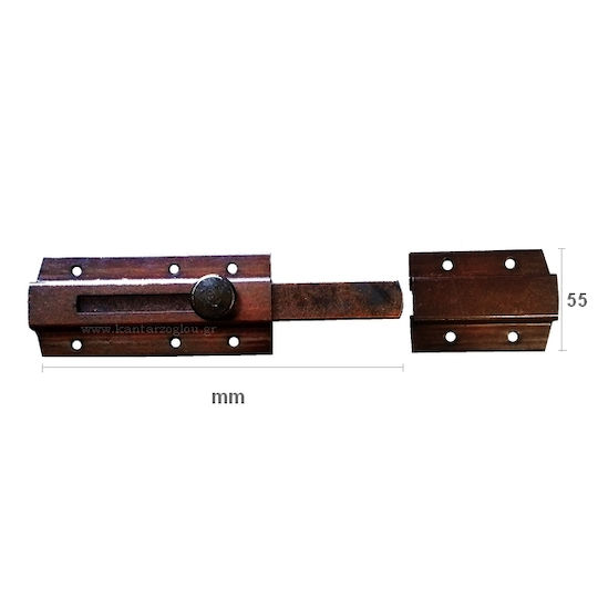 Σύρτης Πόρτας 150mm Μπρούτζινος
