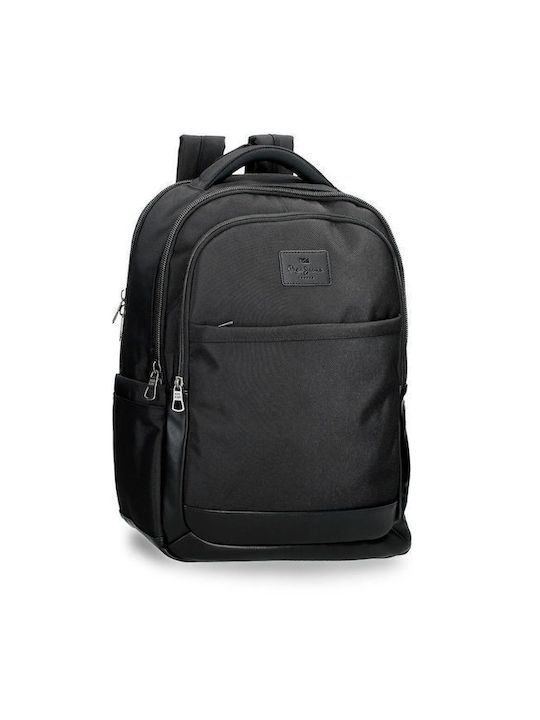 Pepe Jeans Men's Backpack with USB Port Black