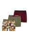 Men's Boxers Multicolour with Patterns 3Pack
