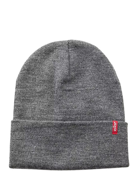 Beanie Männer Beanie Gestrickt in Gray Farbe