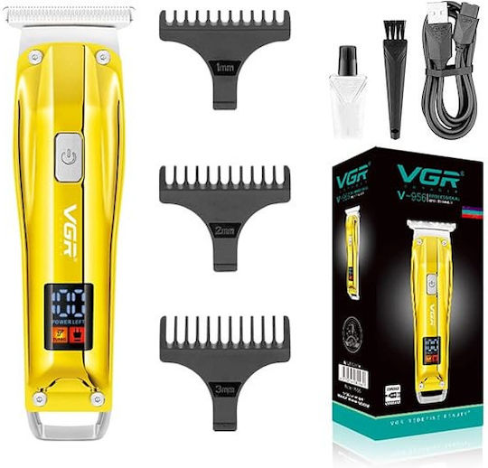VGR Wiederaufladbare Haarschneidemaschine Gold V-956