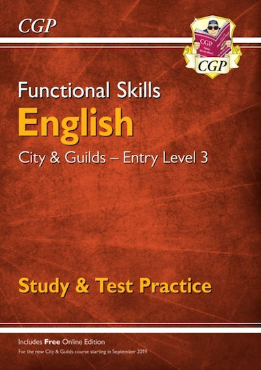 Functional Skills English City Guilds Entry Level 3 Study Test Practice Ltd Cgp