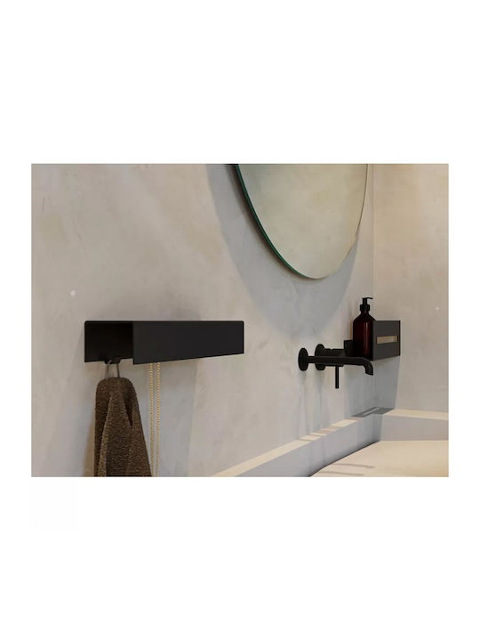 Verdi Grey Bathroom Shelf