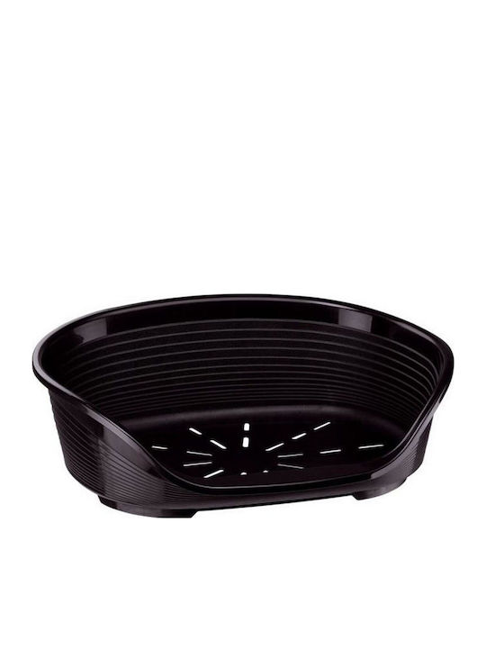 Ferplast Siesta Deluxe 8 Καναπές Κρεβάτι Σκύλου Μαύρος 82x59.5εκ.