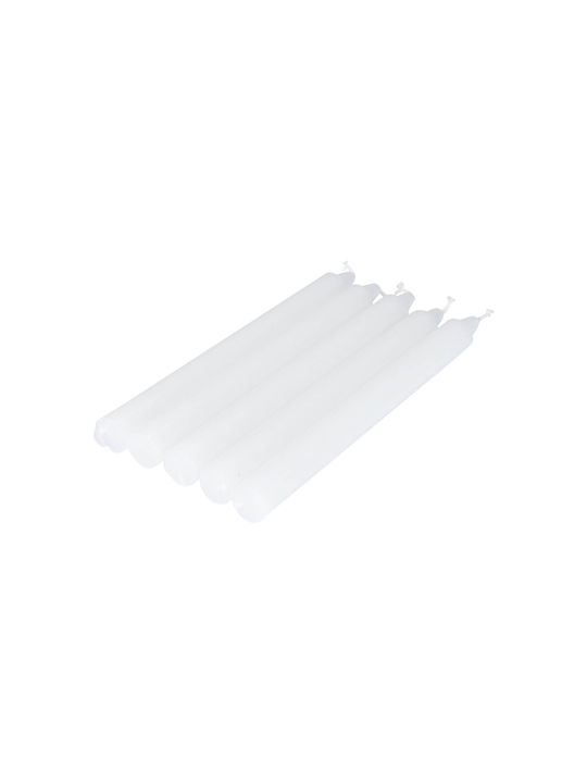 Decorative Candle L-c Essentiel Taper White 5pcs