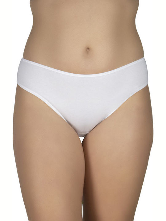 A.A UNDERWEAR Bumbac Femei Alunecare MultiPack White