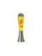 Balvi Dekorative Lampe Lavalampe mit Fassung für E14 Lampe Gelb