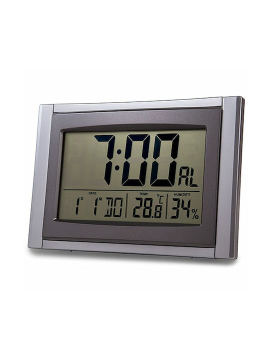 Timemark Wall Clock Digital Ø15cm