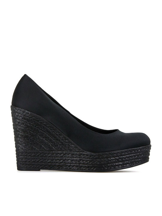 Silia D Black Heels