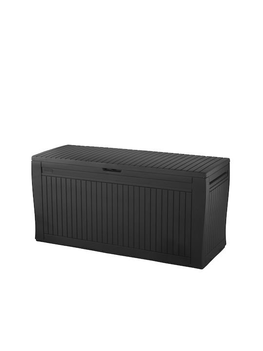 Keter Cutie de depozitare pentru exterior Comfy Plastic 270lt Gri L117xW45xH57buc