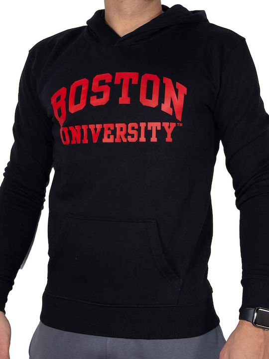 Sweatshirt with Hood Black