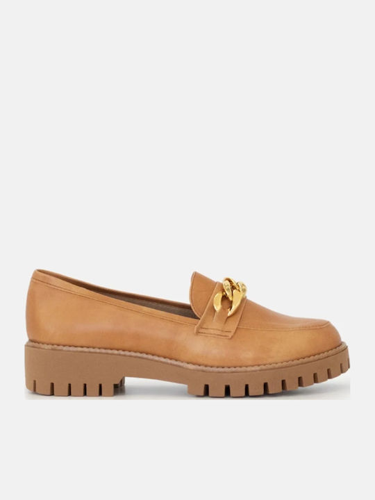 Women's Moccasins in Brown Color