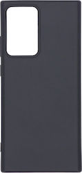 Samsung Back Cover Σιλικόνης Μαύρο (Galaxy Note 20 Ultra)