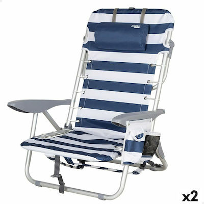 Aktive Small Chair Beach Blue 50x76x45cm.