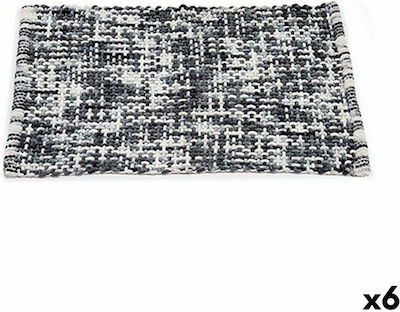 Berilo Shower Mat with Suction Cups Gray 50x80cm