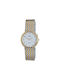 Watch with Gold Metal Bracelet