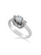 Antwnakakis Single Stone from White Gold 14K