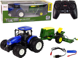 Remote Controlled Tractor 1:24 in Blue Color