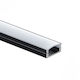 Eurospot Aluminiumprofil für LED-Streifen Ecke mit Opal Abdeckung 200x1.7x0.7cm