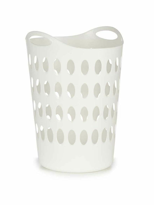 Kipit Laundry Basket Plastic White