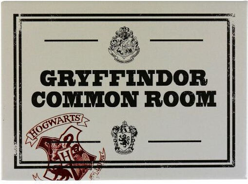 Half Moon Bay Gryffindor Set von Magneten 6.5x9cm 1pcs
