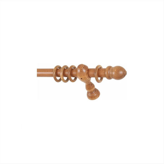 Lemn Bare Pentru Perdele Single Diametru 35mm Lungime 160cm Miere