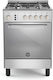 La Germania CLS6 40 81 D X LPG Gas Cooker 60lt W59.5cm. Inox