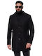 Tony Maker Men's Half Coat Black