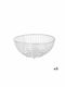 Kinvara Fruit Bowl Metallic Silver 28x12.7x28cm