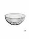 Kinvara Fruit Bowl Metallic Black 28x12x28cm