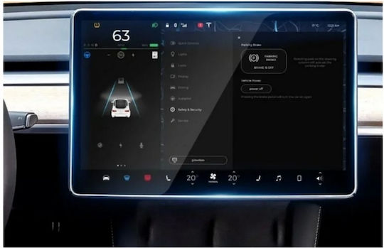 Tesla Model 3 Screen Protector Tempered Glass Hd Film Protection